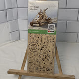 UG70142 Ugears Mechanical Models Mini Buggy Wooden Model Kit Ideal Gift New Kids Model