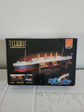 Titanic 1883 pcs Building Block Set W/ Light Kit Included and alternate Model. Model