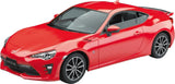 Aoshima 1/32 RAKUPLA SNAP KIT SERIES No.08-PR TOYOTA 86 Pure Red Model