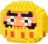 Nanoblock - Culture - Character Collection - Daruma (Yellow) Building Kit [Used Model