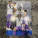 Casemiro Signed A3 Board Photo Legend Real Madrid Manchester United Brazil Model