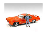 Retro Female Mechanic IV Figurine for 1/24 Scale Models by American Diorama Model