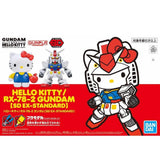 Brand New Bandai SD EX-Standard Hello Kitty & RX-78-2 GUNDAM Model kit Model