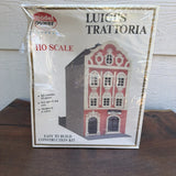 2 Model Power HO Scale Kits 544 Luigi??s Trattoria & 545 Cathys Flower Shop NOS Model