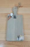 Wooden Clip Board With Seashell Details Small Wall Hanging Beach Photo Hanger Model