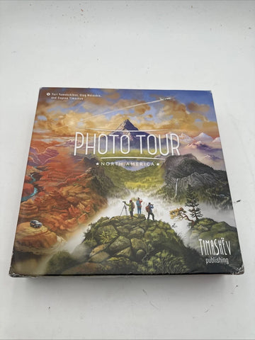 Photo Tour: North America ¨C Family Board Game for Kids and Adults | Travel Model
