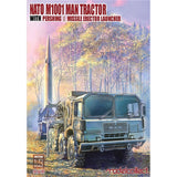 Model Collect 1/72 UA72084 NATO M1001 Man Tractor w/Pershing II Missile Launcher Model