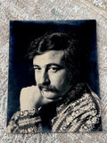 LEROY NEIMAN  Artist Picture On Hard Board  7.5¡± X 9.5¡± Vintage Old Piece  VG Model