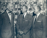 1957 Seattle Russell Hokanson Red Cross Board Governors Vintage Press Photo 8x10 Model