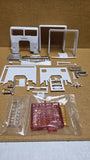 White Freightliner COMPLETE BODY SHELL & MORE   1/25 scale  AMT Model Kit Parts Model