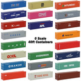 O Scale 40ft Shipping Container Model Railway 1:48 40 Foot Container C4340 Model