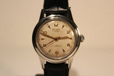 VINTAGE RARE ALL STEEL MEN'S SWISS AUTOMATIC MECHANICAL WATCH "OEBRA"/ ETA 17 J Model