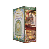 DIY 3D Book Nook Kit: Shakespeare's Verse 212pcs Set in Bookshelf & Amaze All Model