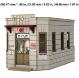 HO/1:87 - 1:80 Nostalgic Japanese Police Box Koban Building Kit Baiodo Structure Model