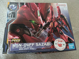 BANDAI RG 1/144 GUNDAM SIDE-F FUKUOKA LIMITED MSN-04FF SAZABI New Rare Model