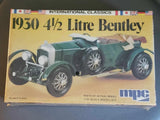 Vintage MPC 1;32 Scale - 1930 4 1/2 LITRE BENTLEY Model Kit Brand New Sealed Model