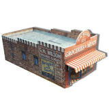 N Scale 1:160 Building Grocery Store Cardstock Model Kit PRE CUT & SCORED GSN1 Model