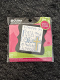 NEW Bucilla Cross-Stitch Kit, Weave in Faith and God will Find the Thread Model