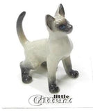 Little Critterz Cat - Siamese Kitten "Blaze" - Miniature Porcelain Figurine Model