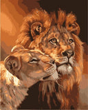 Paint By Numbers DIY Kit The Lion king 40CMx50CM/16x20 Inch Canvas Model