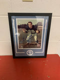 Framed 8x10 GINO MARCHETTI COLTS Photo Signed BAS COA Custom Matte Board Model