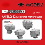[HsModel]1/350 USN US Warship AN/SLQ-32 Shipborne Electronic Warfare System 8pcs Model