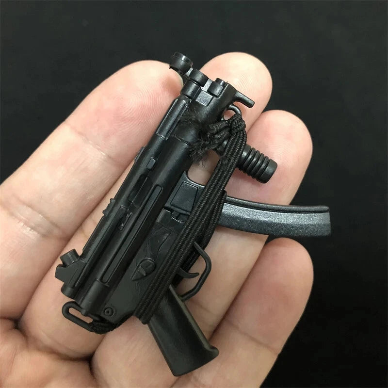 1/6 Scale MP5 Submachine Plastic Gun Model for 12" Action Figure Accessories Model