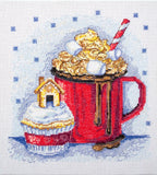 Cross Stitch Kit "Christmas dream", size 8.3x8.7 in (21.0x22.0 cm) Model