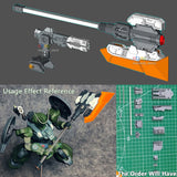 1/144 30MM HG RG Gunpla Gundam Model Weapon Detail Up Part Model Kit Cannon Axe Model