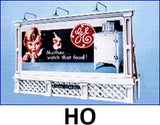 HO - Scale - City Beautiful Billboard, 1 Frame, 2 Signs, **KIT** BLS-2430 Model