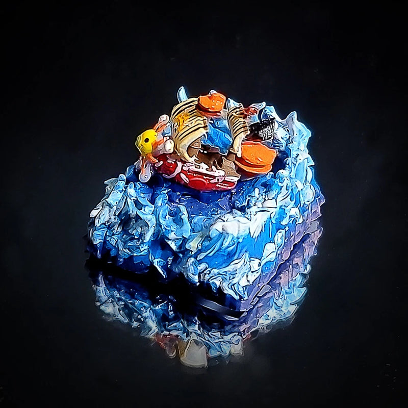 ONE PIECE/ Thousand Sunny Artisan Keycap| Anime Keycap, Artisan Anime Keycap Model
