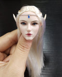 1/6 LXF1904 Long Eared Elf Beauty Head Sculpt Model 12in Action Figures Model