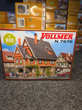Vollmer N Scale 7670  Biological Farm Building Unbuilt Kit Factory Sealed Model