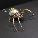Steampunk Mechanical Insect Spider 3D Metal Puzzle Model Kits 150+ Parts No Glue Model