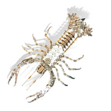 3D Metal Puzzle DIY Lobster King Assembly Model Kit Educational Jigsaw Toys Model