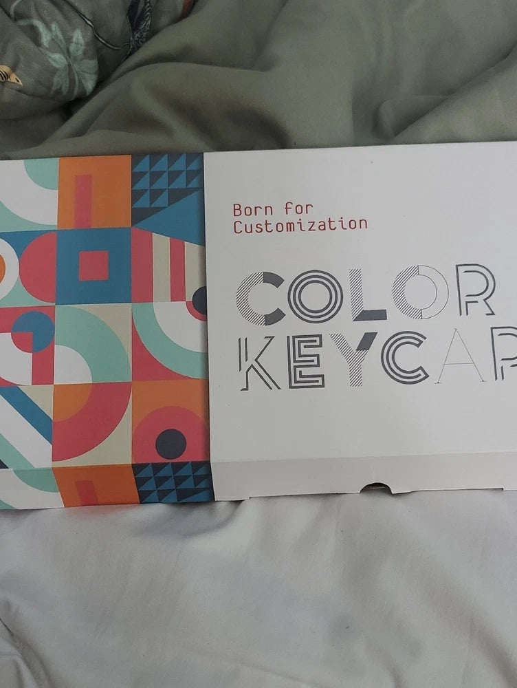 Color Keycap Set - Multicolor - Keycaps Are Blue Model