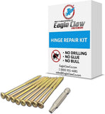 Eagle Claw Fasteners | Easy DIY Stripped Screw Hole Door Hinge Repair Kit Model
