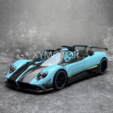 Almost Real 1/18 Pagani Zonda Uno Convertible Diecast Model Car carbon italy Model