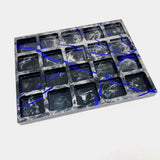 Artisan Keycap Display Tray 19-Slot ¨C Anodized (Caustic Customs, No Caps) Model