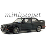 SOLIDO S1801501 1990 BMW M3 E30 SPORT EVO 1/18 DIECAST MODEL CAR BLACK Model
