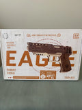 3D Wooden Assembly Gun Model Desert Eagle Toy Rubber Band Mechanical Model (NEW) Model