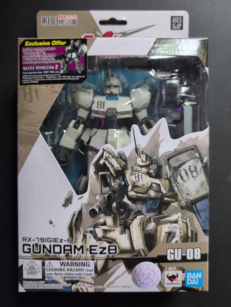 Gundam Universe RX-79 GUNDAM EZ8 GU-08 Figure Bandai Tamashii Model