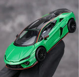 TH 1:64 Green Temerario Sports Model Diecast Collect Car Model