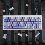 Equinox Flower Theme 129 keys mechanical keyboard keycaps PBT Model