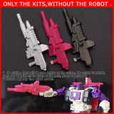 3D DIY Weapon Pink / Black Big Gun Upgrade Kit for Earthrise Apeface -5mm handle Model