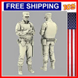 1/35 Resin unpainted model kit, military theme, Russian soldiers wearing summ... Model