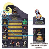 Bradford Exchange Disney Nightmare Before Christmas Calendar Figurines JAN & FEB Model