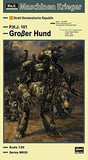 Hasegawa 64005 1/20 Gro?er Hund Humanoid Mecha Model Kit | Unmanned Interceptor Model