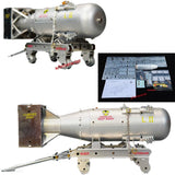 1/12 WW II US ??Little Boy Atomic Bomb?? Assembly Version DIY ALL-METAL Model Model