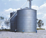 LARGE GRAIN BIN - STORAGE SILO - FARM /RANCH HO Scale PLASTIC KIT 933-3123 - NEW Model
